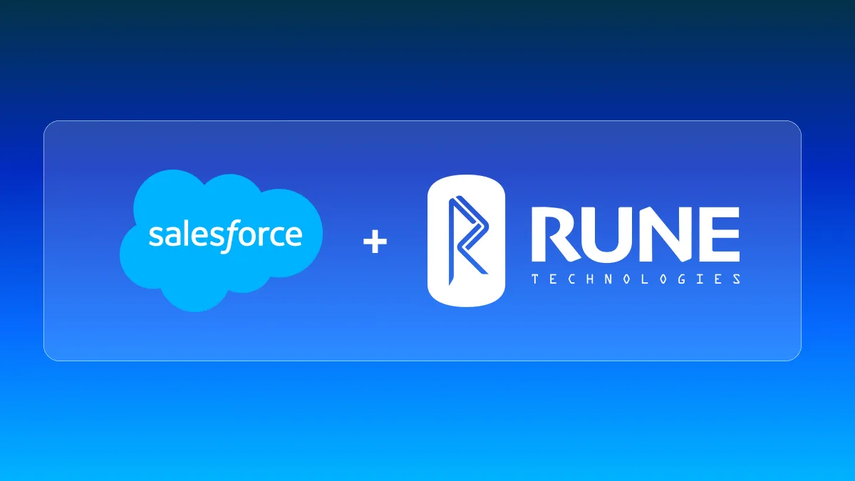 Salesforce acquires Rune Technologies